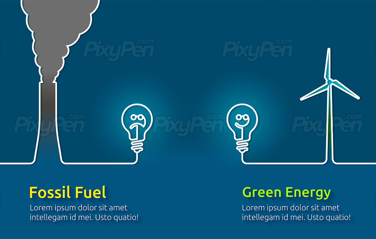 fossil-fuels-vs-renewable-energy-vector-infographic-pixypen