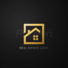 real estate logo design - luxury modern, minimal, flat and professional look suitable for real estate agencies and agents