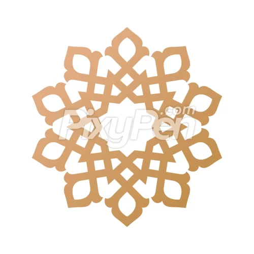 islamic architecture patterns vector